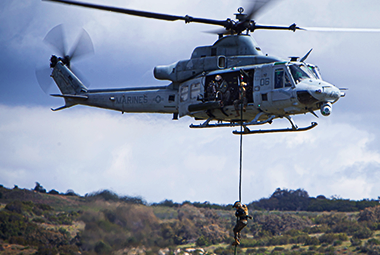 Fleet Readiness Center Southwest UH-1Y Venom helicopter